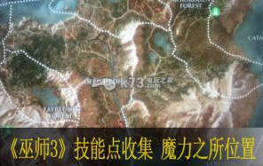 巫师3全地图技能点收集 魔力之所位置一览