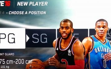 NBA live 16试玩心得