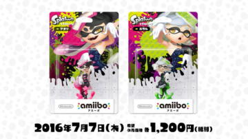 《喷色卡通|Splatoon》推出潮色组合Amiibo及3款异色Amiibo