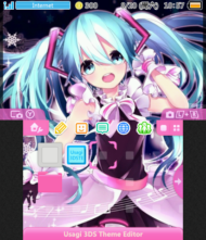 初音Miku 3ds主题下载