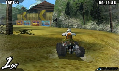 越野摩托车3D/ATV Wild Ride 3D成首款eShop赛车游戏